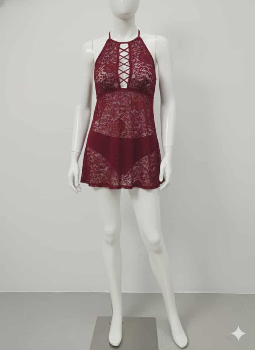 BabyDoll + G String Plus Size