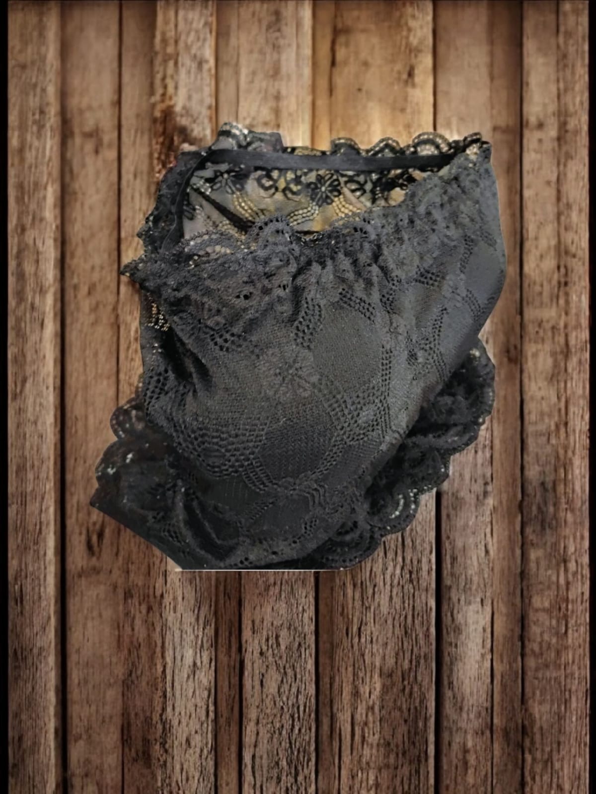 Bandeau (top)  encaje con copa