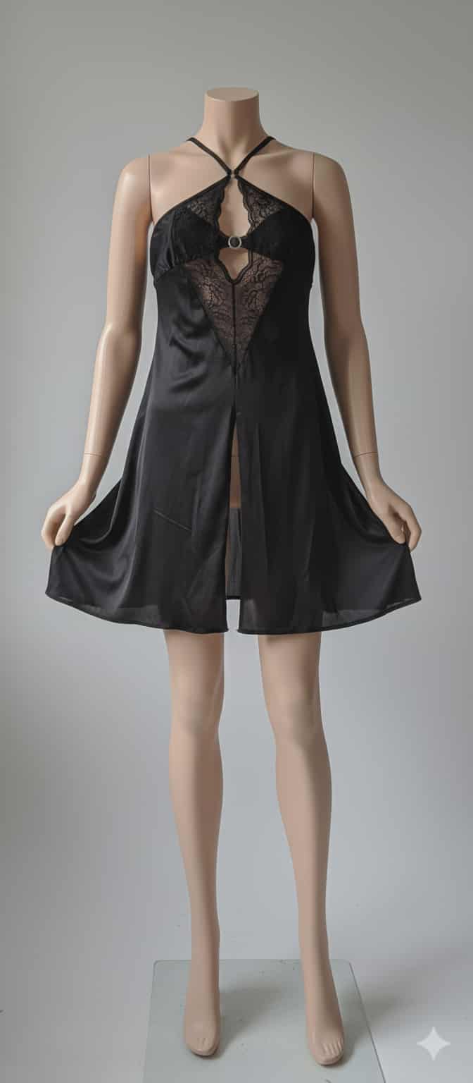 BabyDoll + G String (Plus Size)