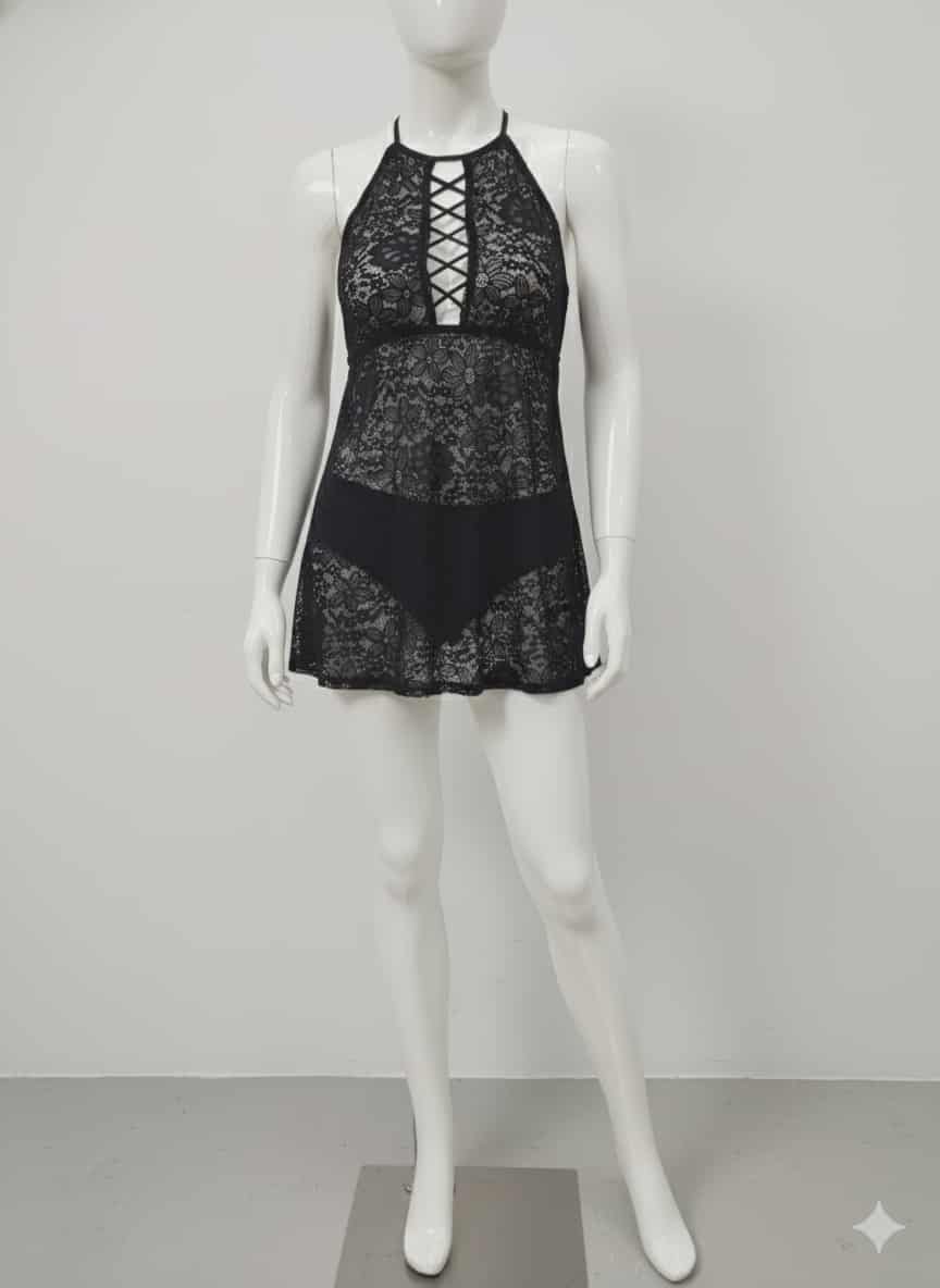 BabyDoll + G String Plus Size